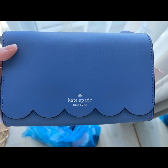 Kate spade blue crossbody - Picture 2 of 7